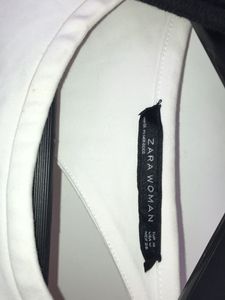 Zara Woman White Dress