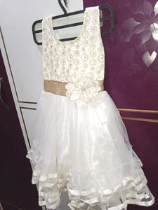 (9month-1.5yr)Fairy White Frock/Gown