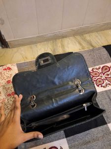 Black Quilted Handbag