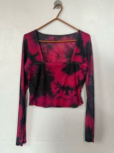 Tie Dye Long Sleeve Top