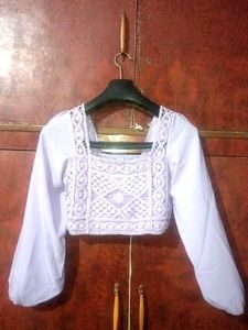 Lavender Crop Top