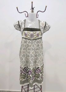 Printed Cotton Dress