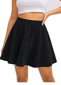 Black Lycra Skirt | Size 30 | Like New Condition