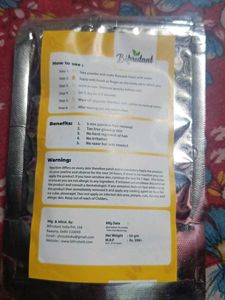 Turmeric Facial Wax
