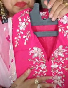 💗💖Pure Silk Hot Pink Kurta Set💗💖