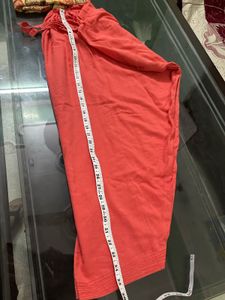 Coral Colour Kurta Set