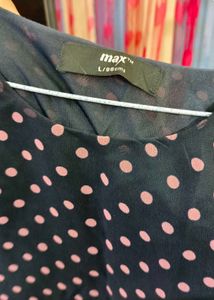 Polka Dot Fit &amp; Flare Dress💙💙💙💙