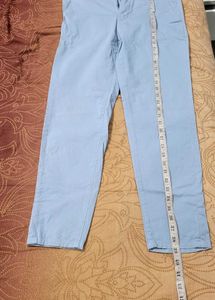 ZARA Light Blue Casual Pants