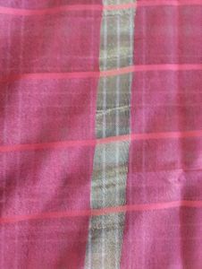 Checkered Design New Saree