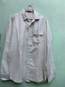Vintage Patterned White Shirt