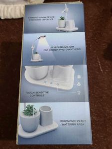 Modern LED Desk Lamp Grow Station