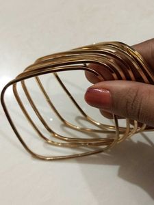 Gold Bangle Set