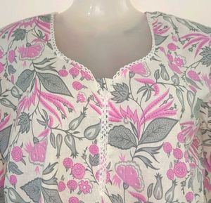 New Unused Floral Kurti