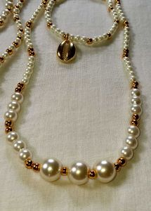 ORIGINAL PEARLS NECKLACE AND BANGLES💖🔥