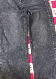 Charcoal Grey Baggy Jeans From Urbanic