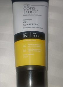 DECONSTRUCT Lightweight Gel Sunscreen
