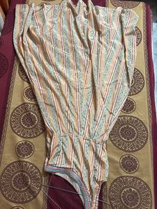 Striped One Shoulder Dress