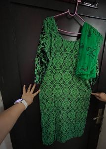 June Sale🔥  Cotton Suit W Dupatta