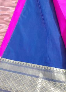 Pink Banarasi Saree