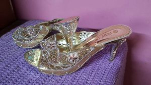 ON Sale Embroidery Heels