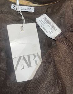 ZARA Fitted Strapless Tie-Dye Tulle Dress – New wi