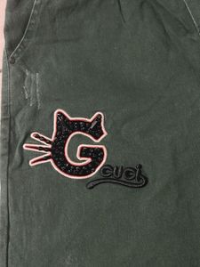 Green Casual Jeans