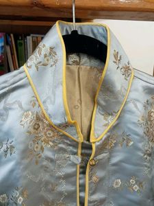 Embroidered Asian Silk Brocade Jacket