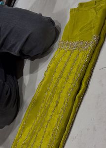 Elegant Yellow suit material