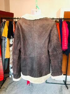 Camel 🐪 Leather Jacket with furr