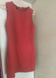 Red Sleeveless Dress