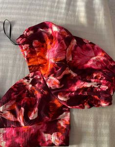 Multicolored Crop Top