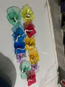 Colorful Flower String Lights pack of 11