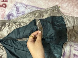 Copper Colour Crop Puffer