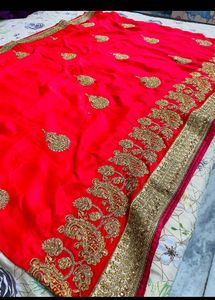 Beautiful Heavy Work Saree 🌺