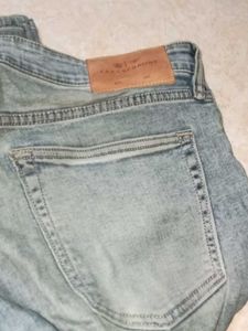 Men's Gray Denim Jeans