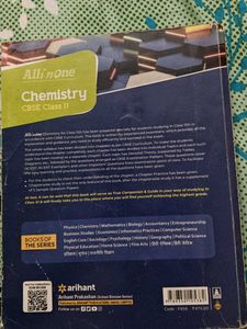 Arihant All in One Chemistry – Class 11 CBSE | 202