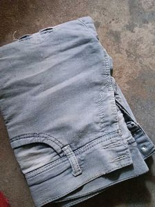 Distressed Corduroy Pants