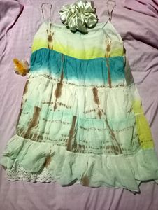 Mini Short Flared Dress
