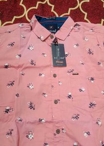 Blossom Breeze Casual Shirt – Soft Pink