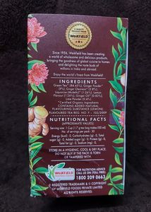 Eco Valley Organic Tea Ginger Mulethi Lemon