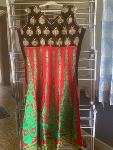 Embroidered Indian Dress