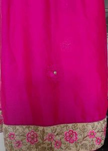 Pink Saree