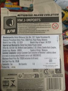 Hot Wheels Mitsubishi Pajero