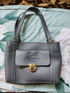 Amazing Grey Hand Bag For Women