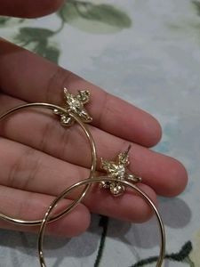 Golden hoops
