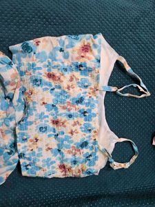 Beach Style Shirt Top Set