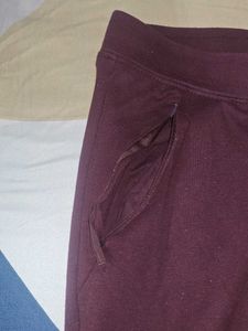 Burgundy Yoga Pants
