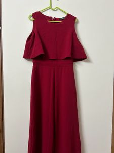Red jumpsuit