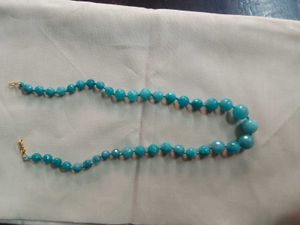 colourful beaded necklace