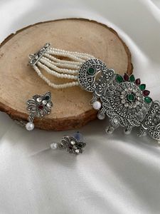 Oxidised Choker
